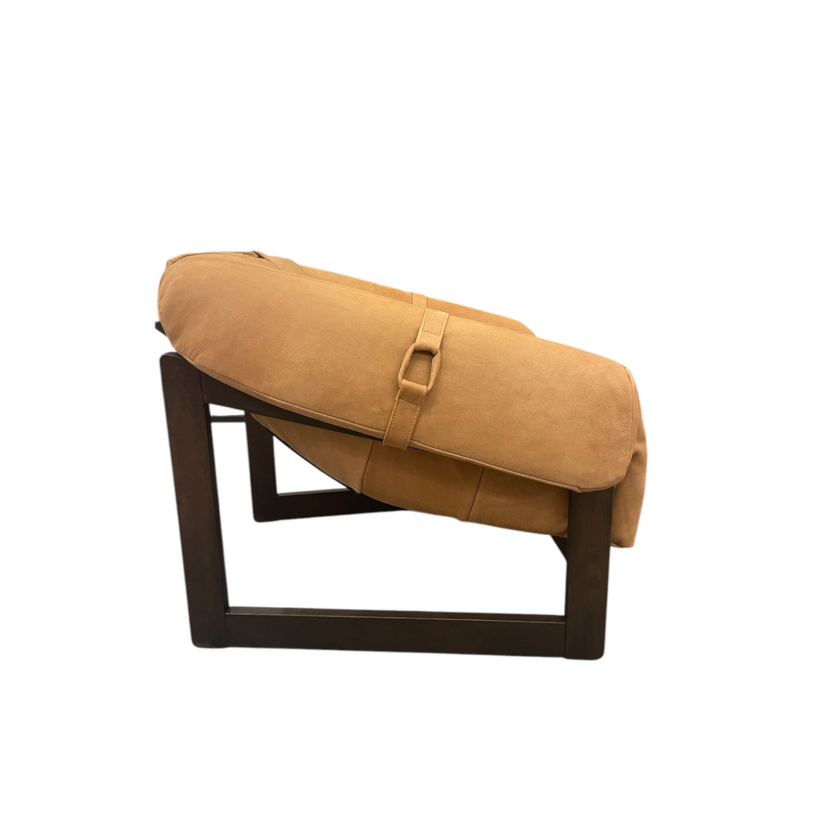 Bruce Club Chair in Sierra Cognac Suede