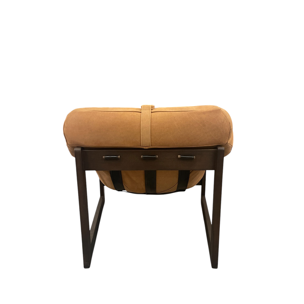 Bruce Club Chair in Sierra Cognac Suade