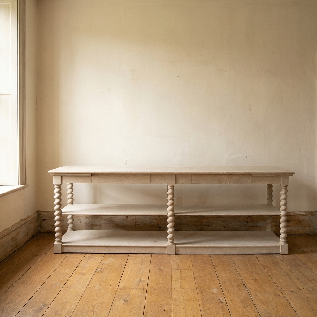 Lifestyle scene featuring Adair Console Table. AI-generated supplementary image; refer to primary product photos for color and material accuracy.