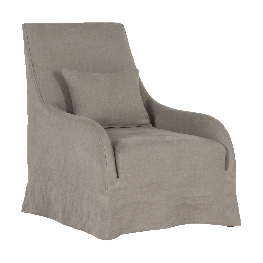 Akili Lounge Chair Belgium Linen