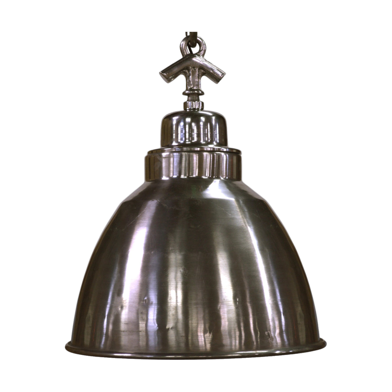 Aluminum Distressed Shade w/ Short Neck