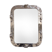 Aluminum Opening Porthole Mirror- 4 Key