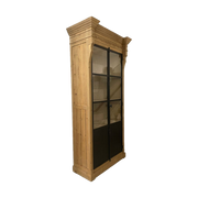 Biedermeier Bookcase in Reclaimed Pine