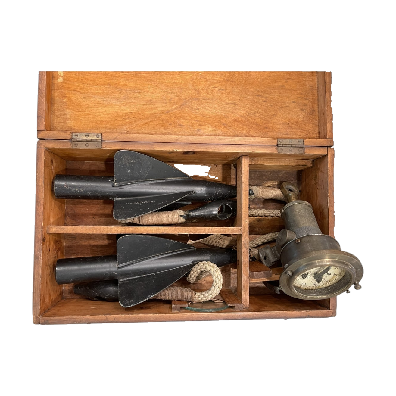 Brass Log Set with Box