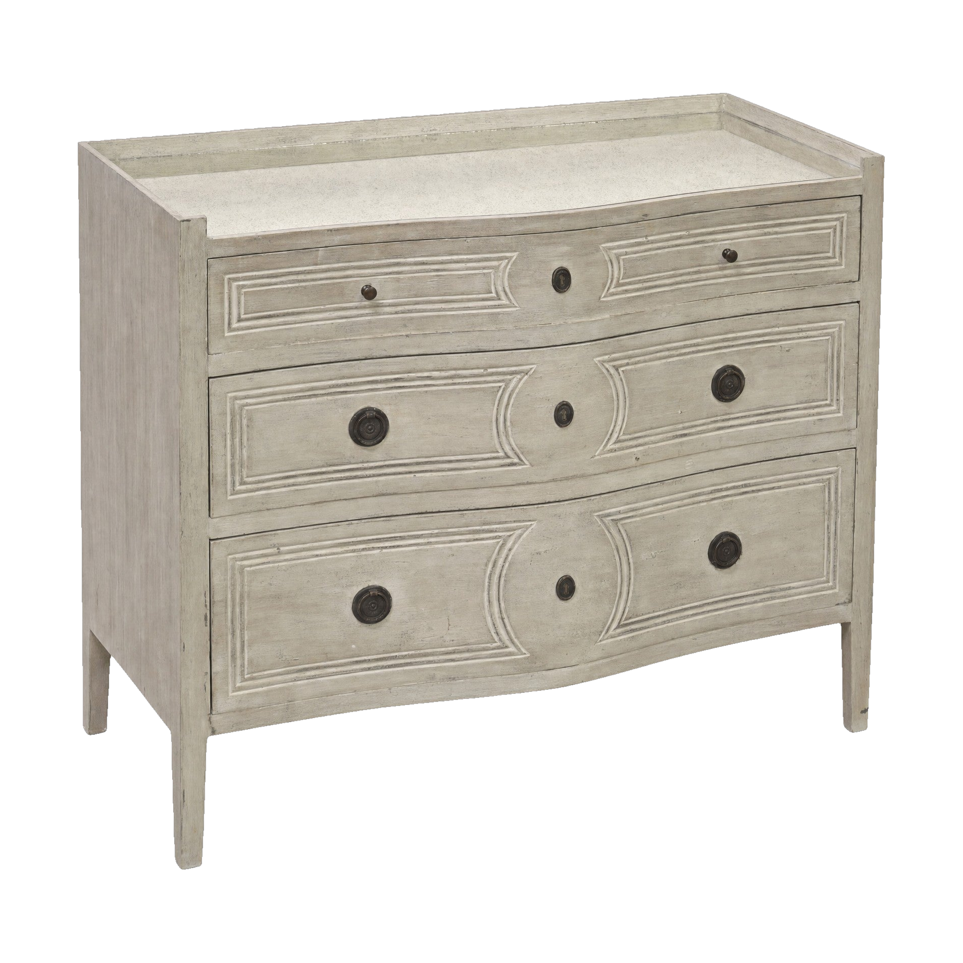 Brewster Large Chest with Tray Top