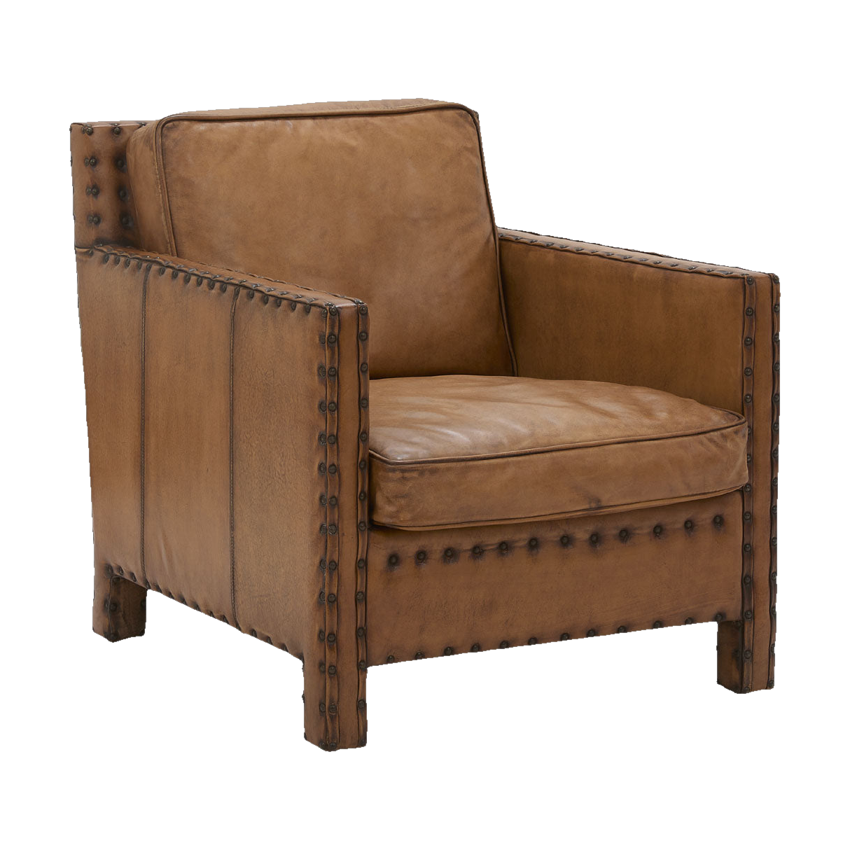 Broadford Antique Buffalo Armchair