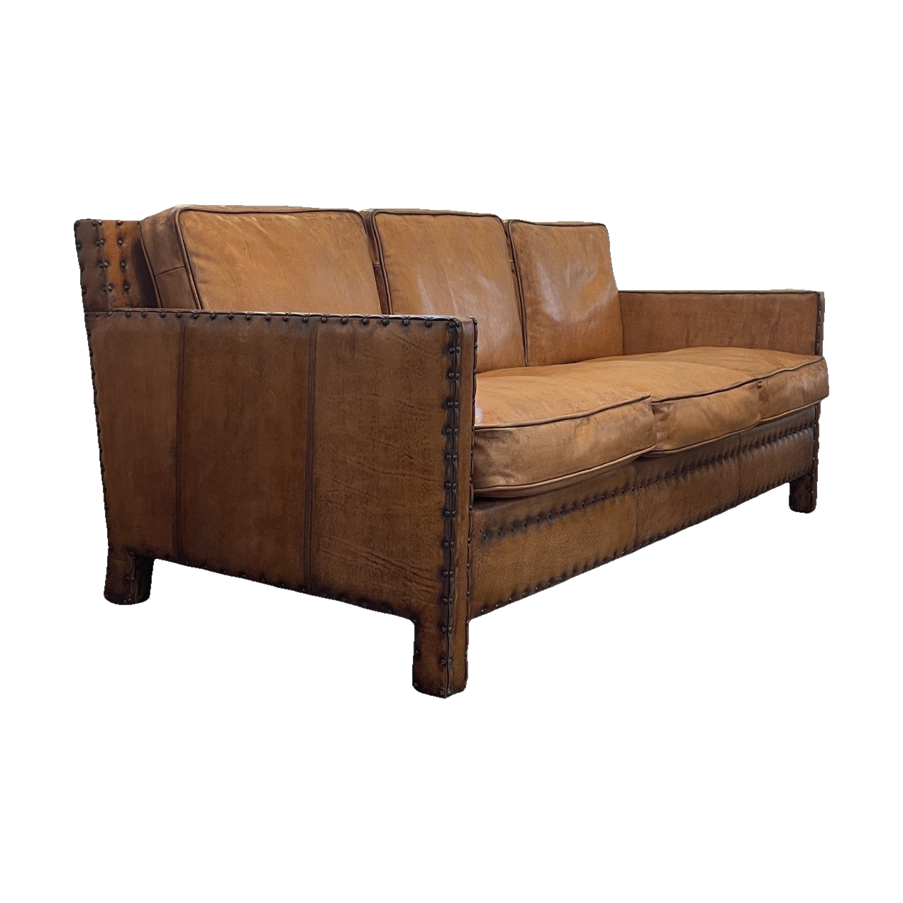 Broadford Three Seater Antique Buffalo