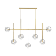 Brunel Chandelier in Brass