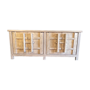Cabinet with Heavy Wooden Bolt