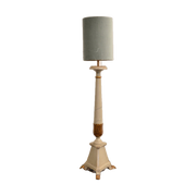 Caldwell Floor Lamp with Velvet Shade