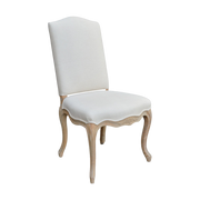 Cathy Dining Chair Distressed Pine/Linen