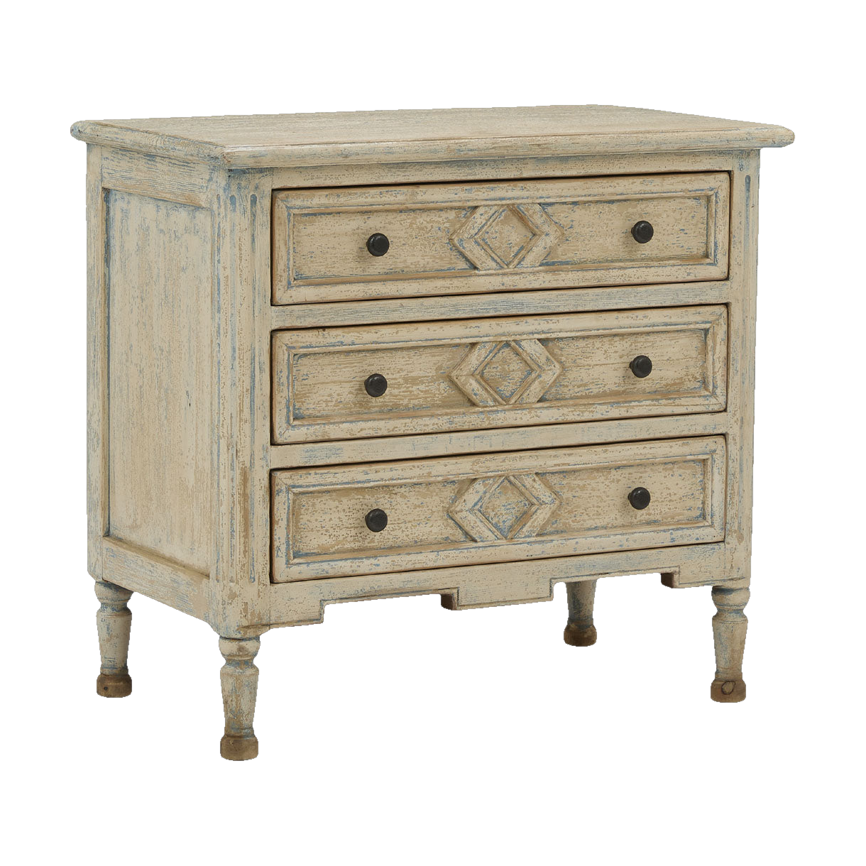 Chest in Distressed Light Blue