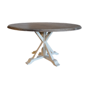 Chicago Dining Table in Light Burnt Oak