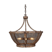 Circular Iron Mesh Lantern