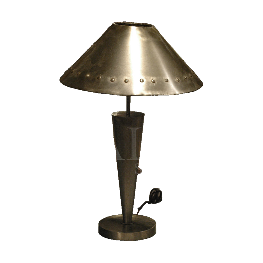 Cone Lamp with Metal Shade