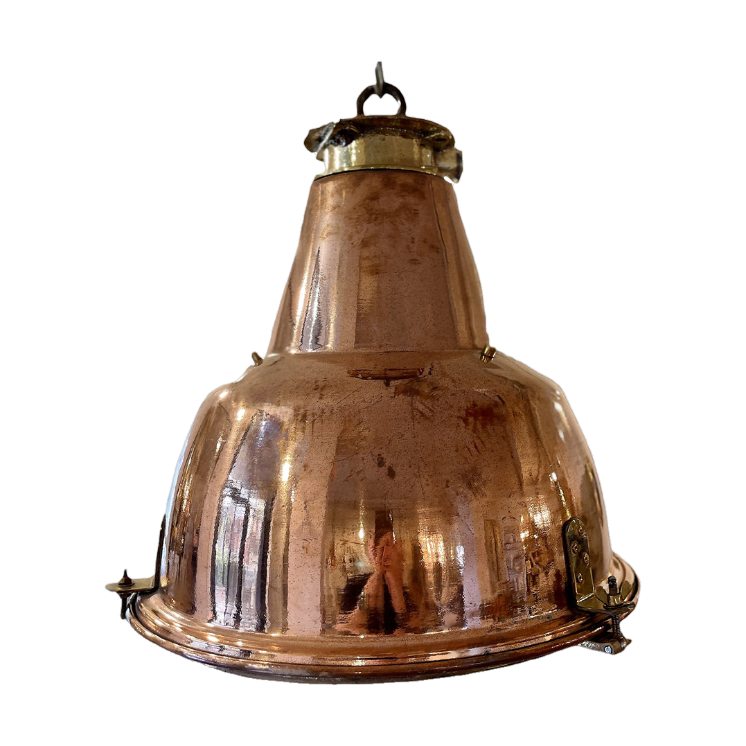 Copper Hanging Light
