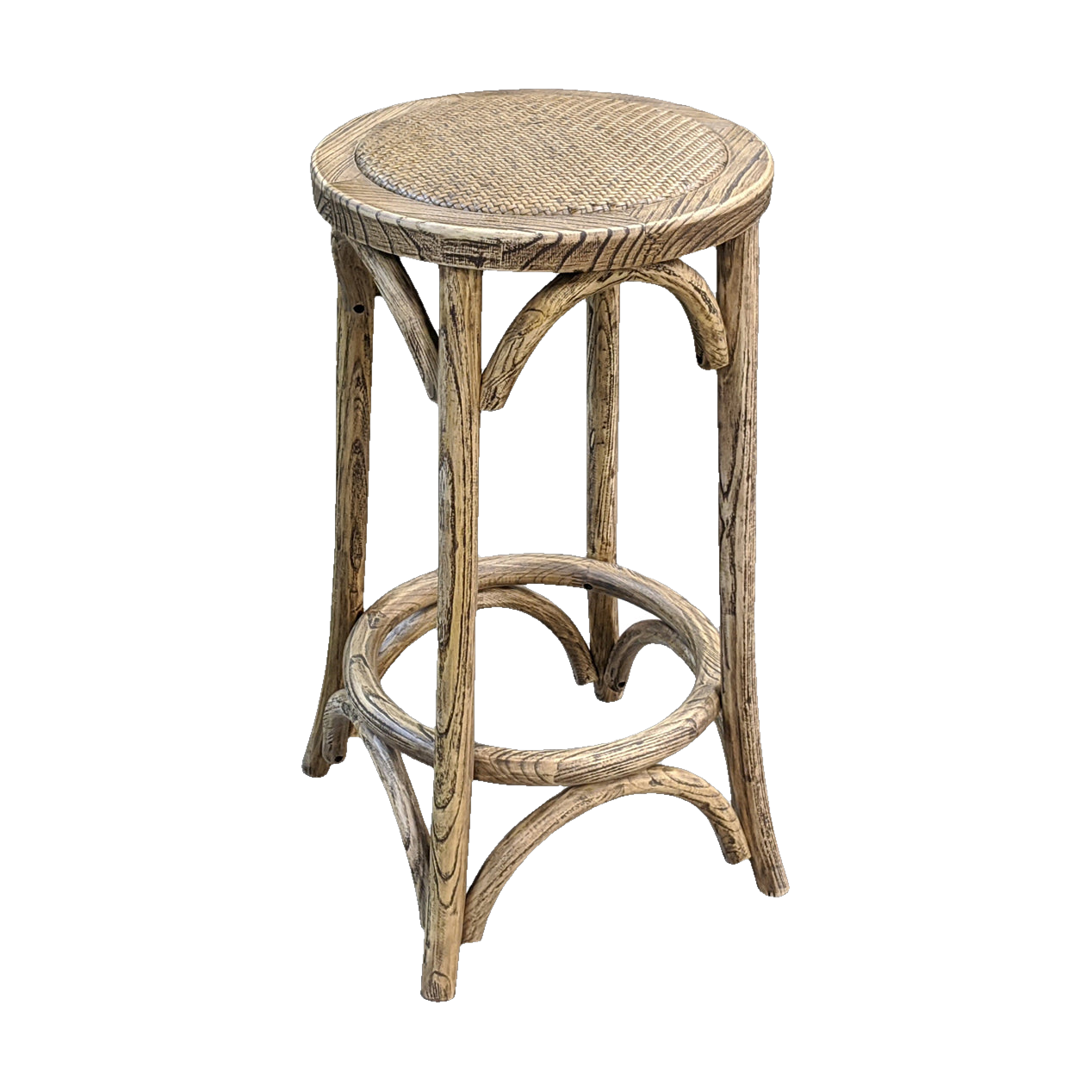 Counter Stool in Reclaimed Elm