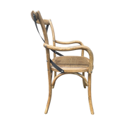 Cross Arm Chair w/ Metal Cross