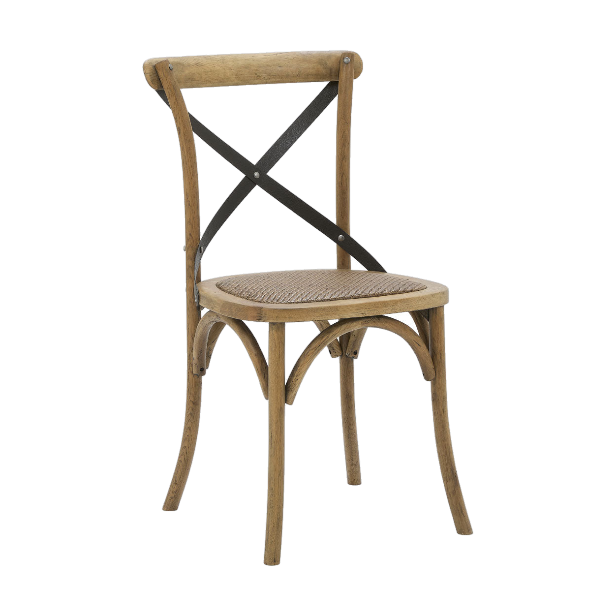 Cross Chair with Metal Cross