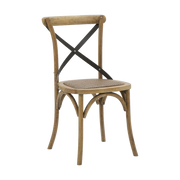 Cross Chair with Metal Cross