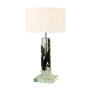Cylindrical Acrylic Driftwood Lamp Tall