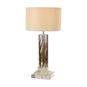 Cylindrical Acrylic Wheat Lamp Tall