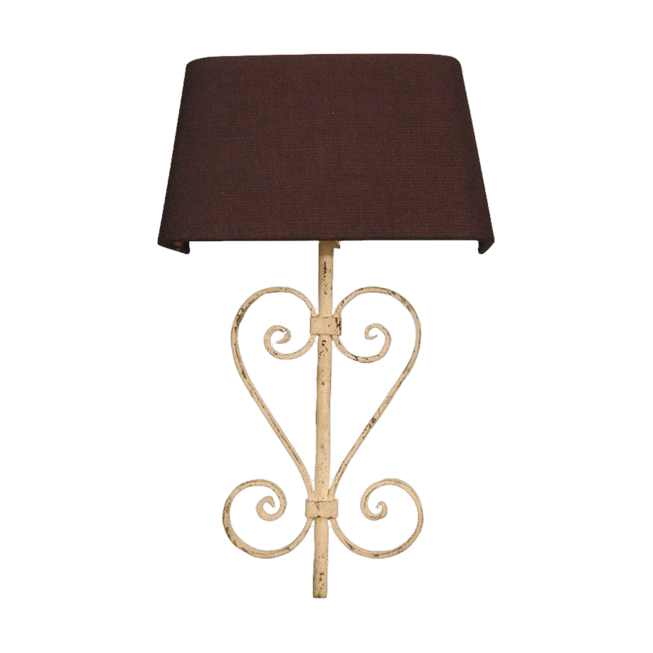 Decorative Scroll Iron Wall Lamp