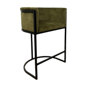Enrique Counter Chair in Adore Moss