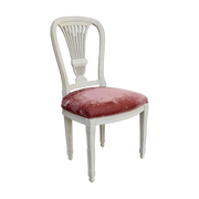 Erica Side Chair w Crushed Velvet Seat