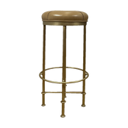 Evan Barstool in Old Gold/Camel Leather