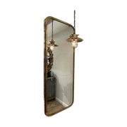 Extra Large Brass Porthole Mirror