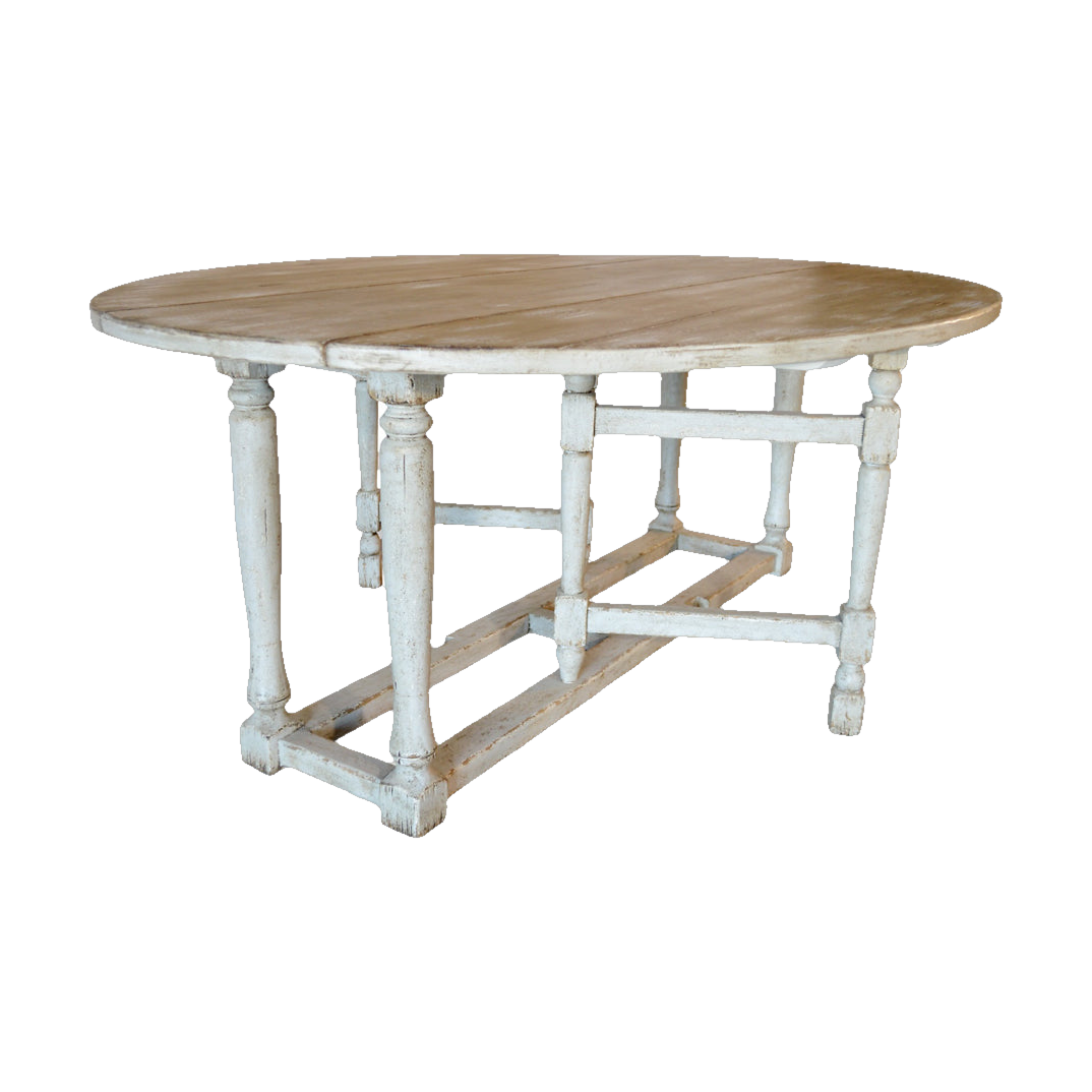 French Country Dining Table Antique Grey