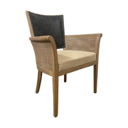 Garcia Chair in Black Leather