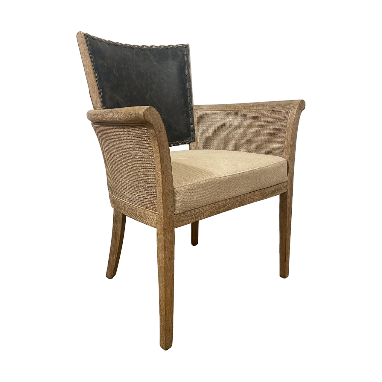 Garcia Chair in Black Leather