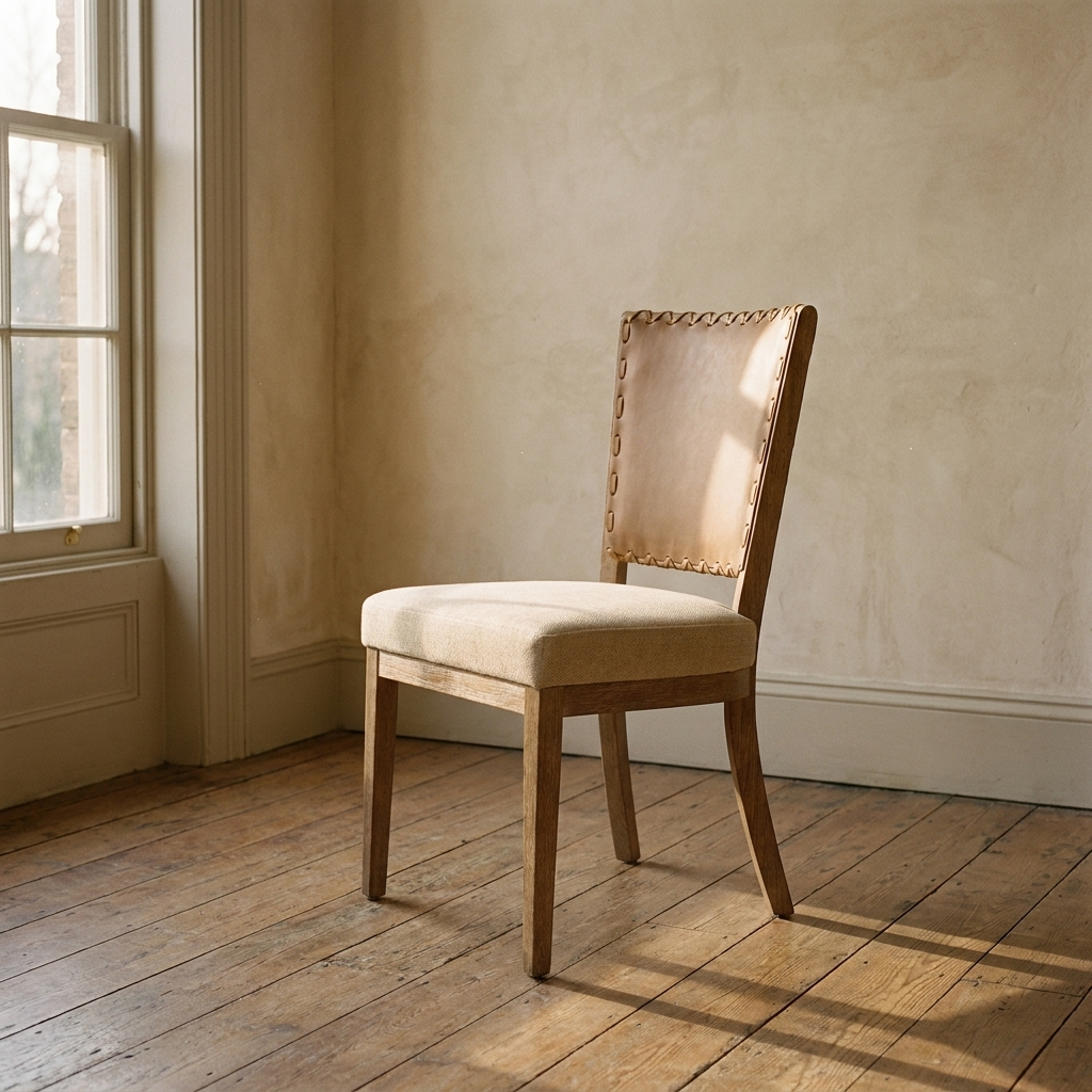 Lifestyle scene featuring Garcia Side Chair. AI-generated supplementary image; refer to primary product photos for color and material accuracy.