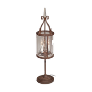 George Table Lamp Antique Rust