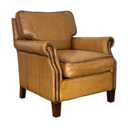 Glencoe Armchair in Antiqued Buffalo