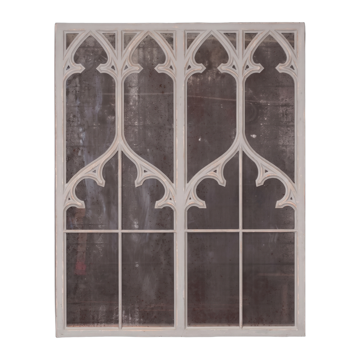 Gothic Style Distressed Mirror