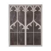 Gothic Style Distressed Mirror