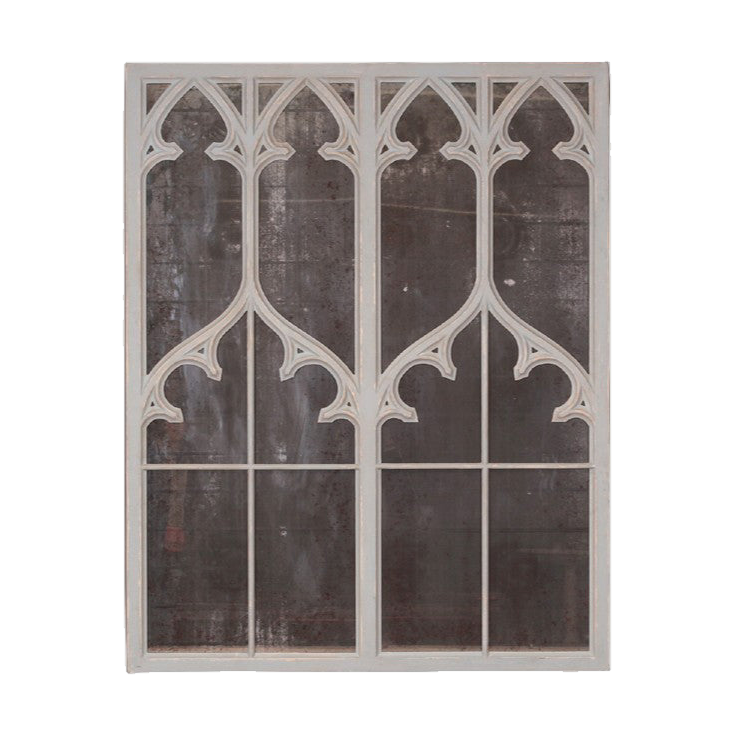 Gothic Style Distressed Mirror