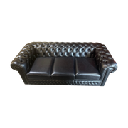 Guilford Sleeper in Black Leather