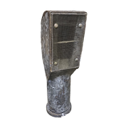 Iron Vent with Grate