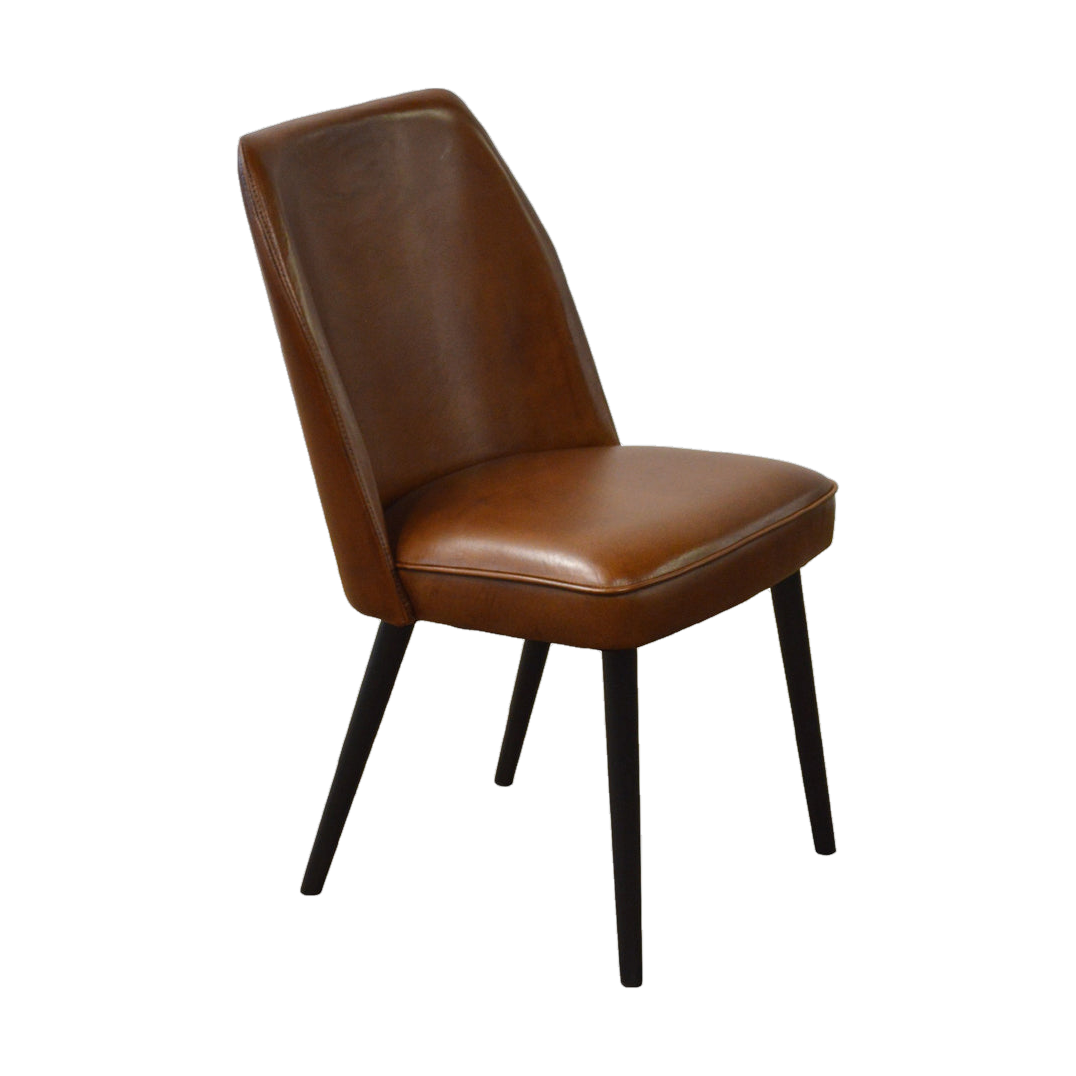 Jacky Dining Chair in Lt Brown Buffalo