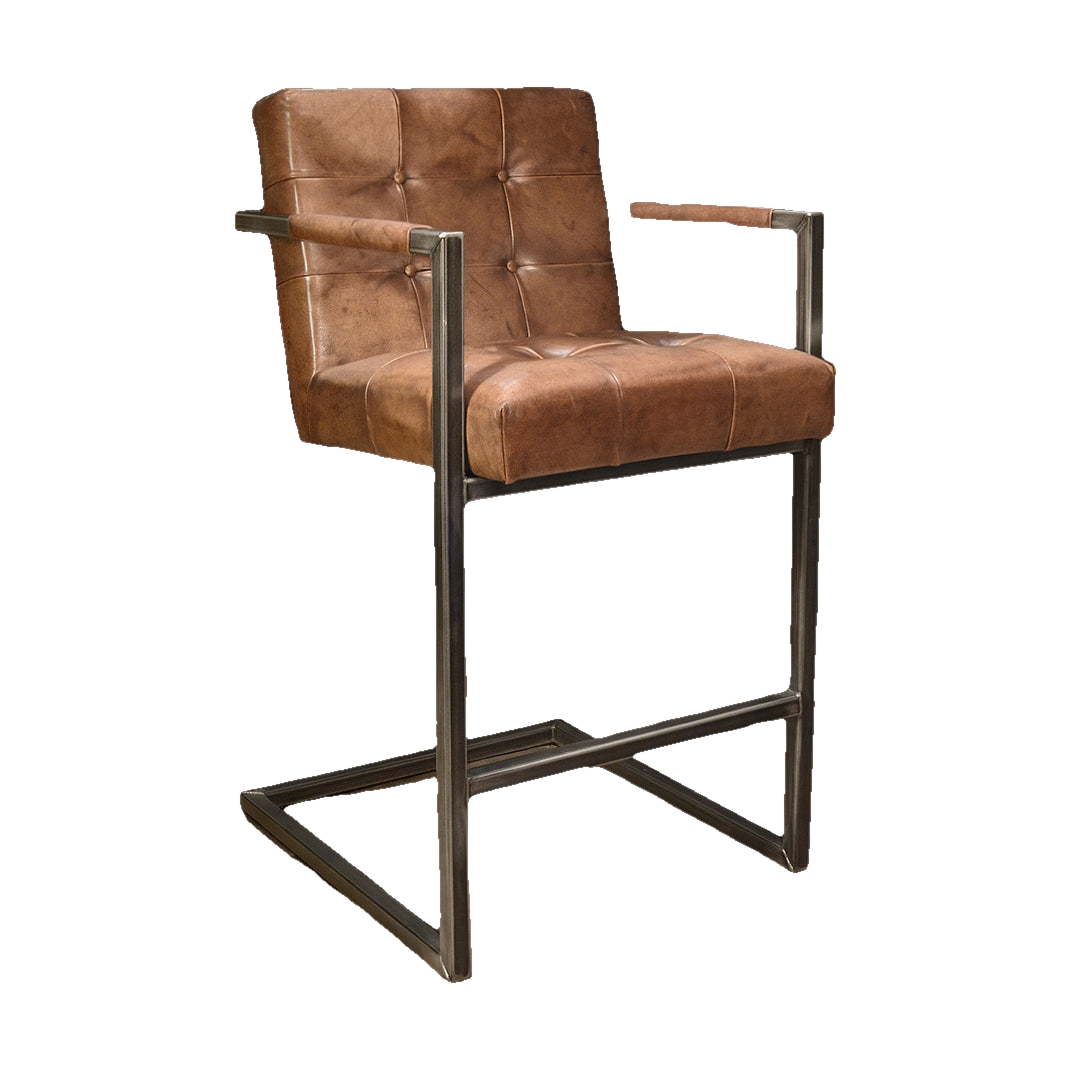 Jenson Barstool in Lt Brown Buffalo