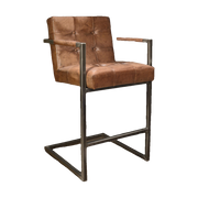 Jenson Barstool in Lt Brown Buffalo