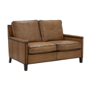 Keswick Two Seater in Antiqued Buffalo