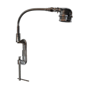 Knuckle Joint Clip Lamp in Chrome