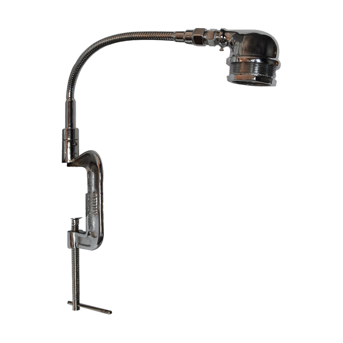 Knuckle Joint Clip Lamp in Chrome