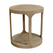 Laurent End Table in Reclaimed Pine