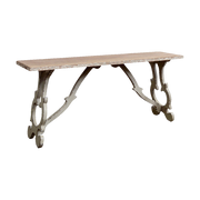 Leece Console w/ Antiqued Top